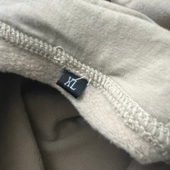 Three Nails Hoodie Sweatshirt Tan Women Size XL - Picture 8 of 10